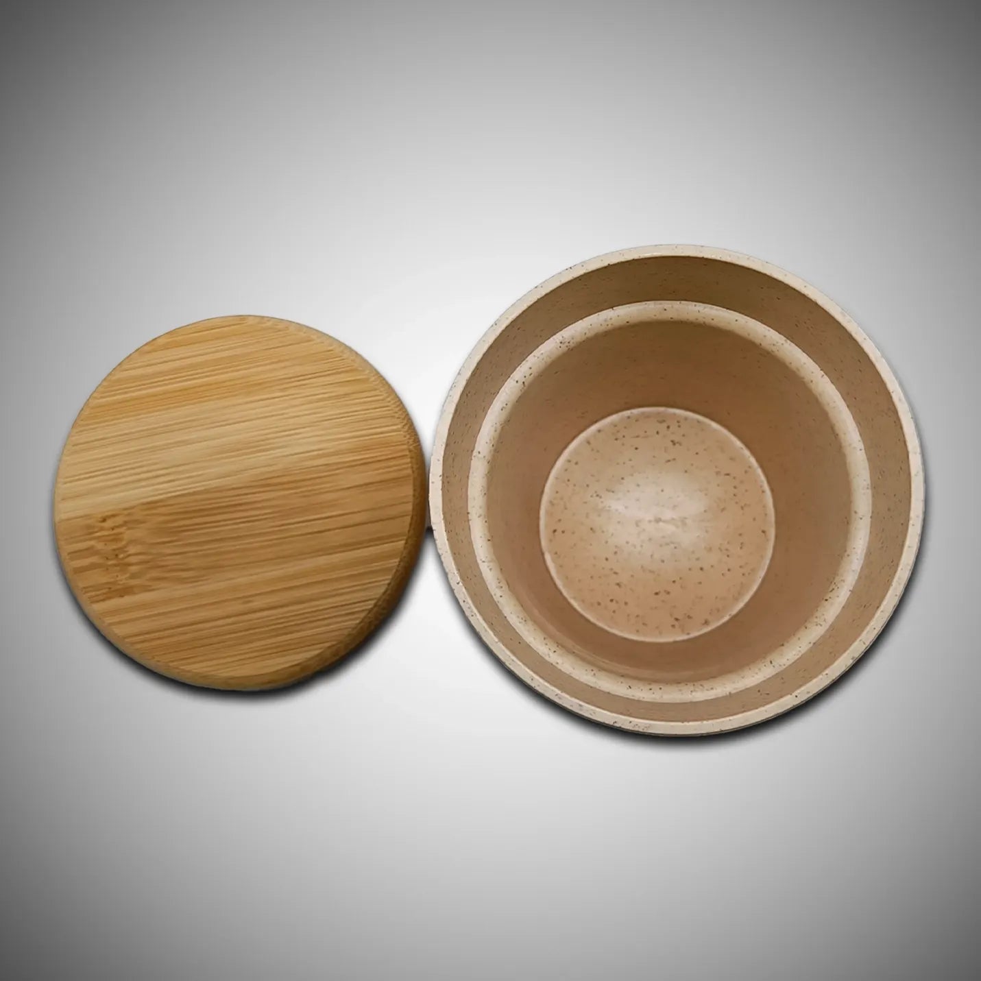 Sustainable Wheat Fibre Coffee Mug with Lid Img 2